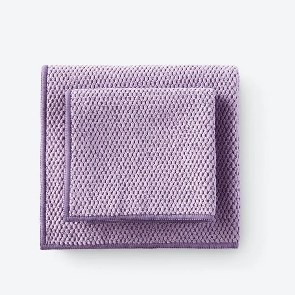 Norwex Kitchen Towel and Kitchen Cloth Set of 2 Amethyst NWT